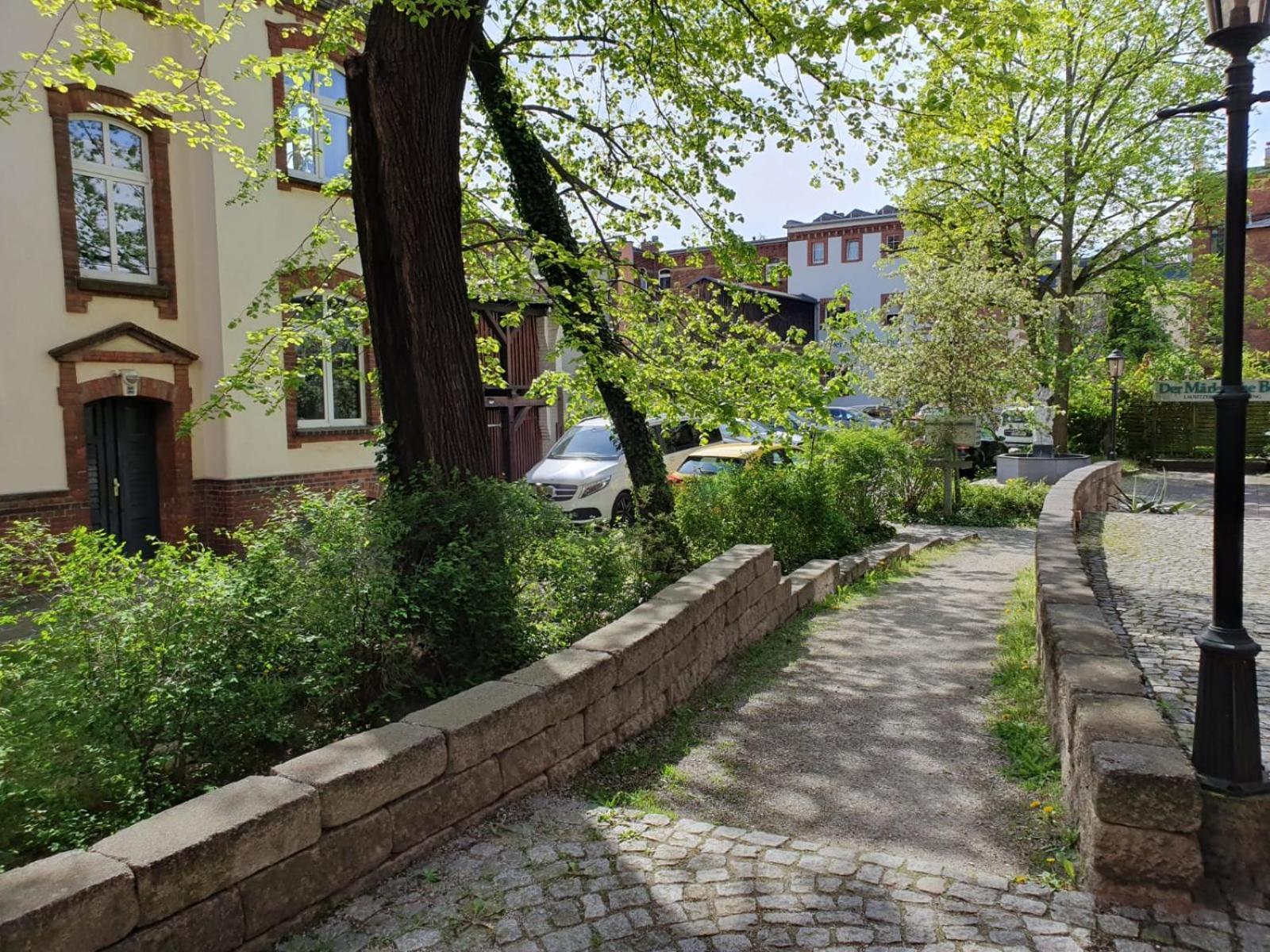 Ferienwohnung Cottbuser City Buitenkant foto
